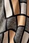Women's High-Waist Geometric Pattern Long Viscose Skirt - 3