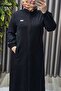 Women's Clothing Plus Size Hoodless Soft Cashmere Full Length Coat - 6