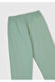 Boy's light green top with disney print and elasticated leg pajama set - 8