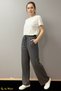 Women's Cotton Woven Loose-Fit Wide-Leg Pants - 2
