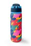 Colorful Camouflage Patterned Thermos with Straw and Direct Drinking Steel Thermos 800 ml 38510 - 6