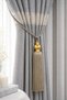 Gold Kukali Ceiling Bracket Curtain Collection Accessory Mink - 4