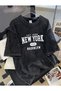 New York Brooklyn EST.1898 Unisex Oversized T-Shirt 100% Cotton Vintage Wash