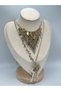 Lock Detail Long Vintage Necklace