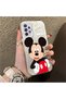 Realme C75 4g Compatible, Cartoon Mickey Mouse Patterned Shock-Resistant Phone Case.