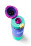 Deep Blue Colored Steel Thermos with Straw and Direct Drinking Feature 800 ml 38530 - 7
