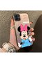 Mi 15t Pro Compatible, Cartoon Mickey Mouse Patterned Shock-Resistant Phone Case.