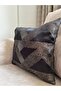 Kirlent Kilifi 37X32 First Quality Fabric Bronze Shimmer Special Handcrafted - 2