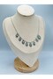 Eye Charm Detail Steel Necklace Silver - 4