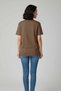Women's Oversize 100% Cotton Crew Neck Teddy Bear Embroidered T-Shirt - Mon Petit Series - 3