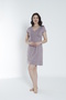 Soft Textured Flexible Viscose Women's Nightgown / Mink 13281 - 4