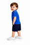 Baby Boy Polo Collar Printed Tshirt Shorts Summer Set - 4