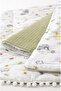 Baby Changing Set Muslin – Padded Changing Mat, Pillow, Bib and Pique - 3
