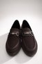 Women's Marie Brown Knitwear Metal Buckle Women's Loafer Casual Moccasin Shoes - 3
