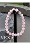 Pink Quartz Natural Stone Bracelet - Certified Stone - Luck Bracelet - Gift Boxed - 4