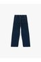26Yy59002543 Dark Indigo Girls' Jean Pants 6Skg40033Ad - 2