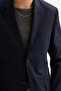 Slim Fit Yün Karışımlı Ceket - 3