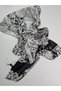 Luxury Voile Silk Shawl Hijab Foulard Scarf Shawl Venus Pattern 70 X 180 cm