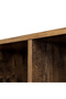 VASAGLE 6 Cube Bookcase Open Shelf, Wooden Storage Display Rack for Home, Office - Dark Hunton Oak - 8