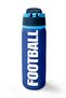 Navy Cobalt Blue Football Patterned Steel Thermos with Straw and Direct Drinking Feature 800 ml 38557 - 6