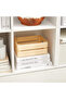 VASAGLE 6 Cube Bookcase with Open Shelf, Wooden Storage Display Rack for Living Room Office - White - 8