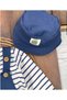 Safari Hat and Striped Sweatshirt 3-Piece Baby Boy Salopet Set - 4
