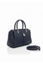 Women's Leather Hand and Shoulder Bag - Stylish Design with Lock Detail - 6