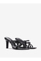 Women Strappy Flared Heel Sandals - 4