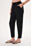 Women's Carrot Leg Linen Trousers - 260162 - 4