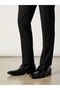 Men Black Patent Leather Wingtip Oxford Shoes - 7