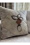 Design Throw Pillow Cover 44X44 Limited Edition Beige - 2
