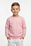 Unisex Kids Sweatshirt |   Crew Neck with Fleece Inside |   4-6 Years Old Light Pink - 2