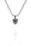 Dorika Chain Ema Star Necklace with Zircon Stone, Does Not Tarnish, Shipped in Gift Box 45 cm