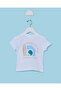 Infant Boys White And Beige Striped Shirt Set (2 Piece) - 3