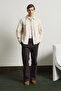 Men's Relaxed Cotton Seasonal Jacket Beige - 7
