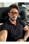 Men's Prive Sunglasses Uv400 Black Orange