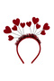 Valentine Headband – Classic Red Heart Hair Accessory for Women, Girls & Valentine’s Parties - 2