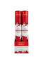 2-Pack 30cm Valentine Party Confetti Streamers – Red & Pink Crepe Paper for Tossing & Decor - 4