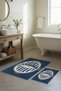Non-Slip Base Modern Bathroom Mat Set |   Thin & Washable |   60X100 & 40X60 cm - 3