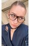 Leopard Patterned Clara Drop Sunglasses - 2