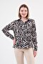 Zebra Patterned Shirt