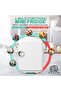 Mini Fridge, 4 Liter/6 Can Portable Cooler and Warmer Personal Fridge for Skin Care, Cosmet - 3
