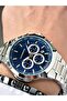 Silver Color Original Functions Active Steel Band Men's Wristwatch + Bracelet as a Gift - 2