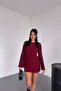 Fit Boucle Backless Mini Knitwear Dress Av3389
