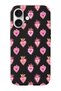 iPhone 17 Lovely Heart Patterned Suede Inside Launch Phone Case
