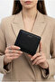 Genuine Leather Women's Wallet Black 2830 - 4