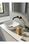 Bamboo Liquid Soap Dispenser Modern Wooden Design Stylish Soap Dispenser for Bathroom & Kitchen Silver - 5
