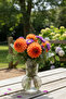 Padrag 17 cm Translucent Glass Vase Modern Transparent Glass Vase Decorative Flower Vase - 6