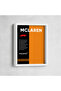 Mclaren F1 Lego Exhibition Frame, Exhibition Chart, Speed Champions Mcl38 (77251) 21X30 cm F009 - 3
