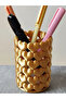 Heart-Shaped Pink Organizer – Makeup Brush Holder, Pen Holder, and Accessory Organizer - 3